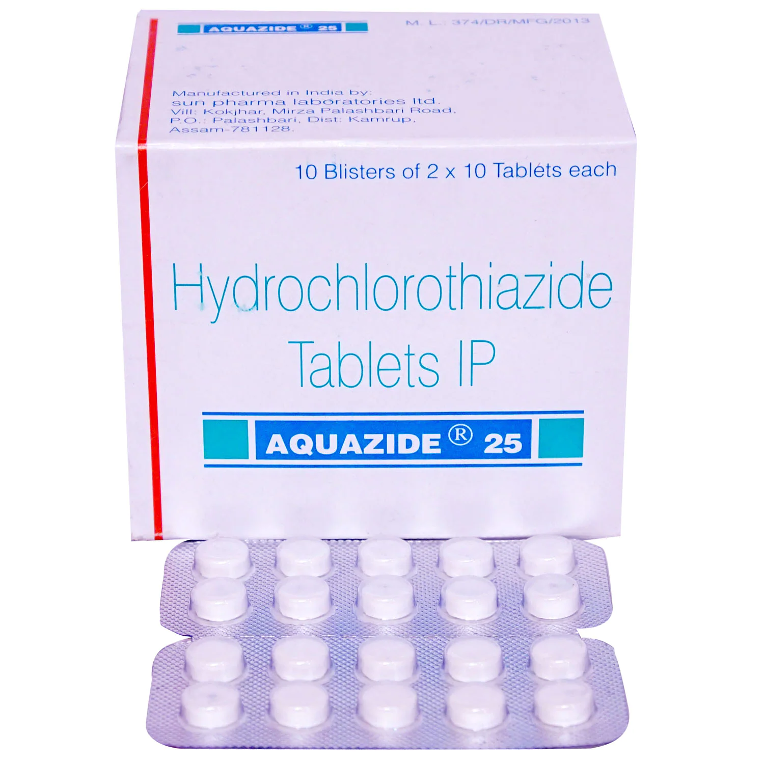hydrochlorothiazide 25mg